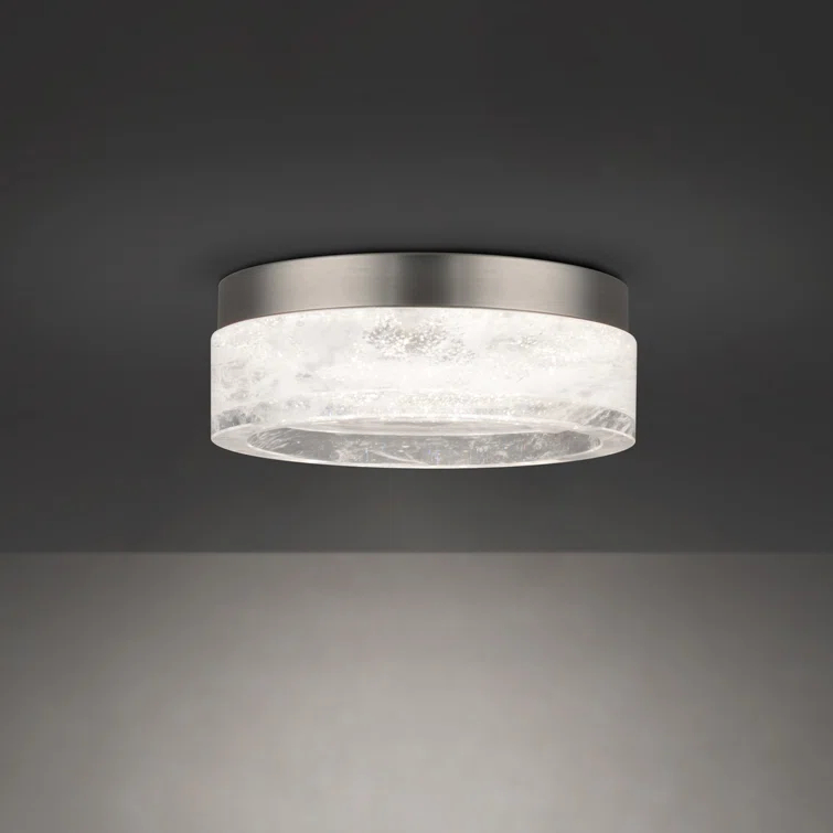 Melange Crystal LED Flush Mount
