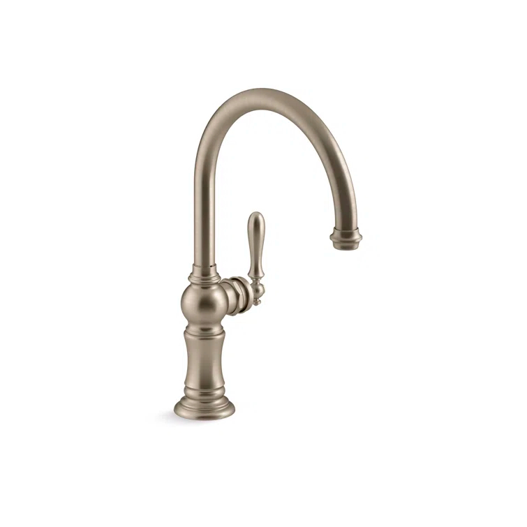 Artifacts® Single-Hole Kitchen Faucet with Swing Spout, Arc Spout Design