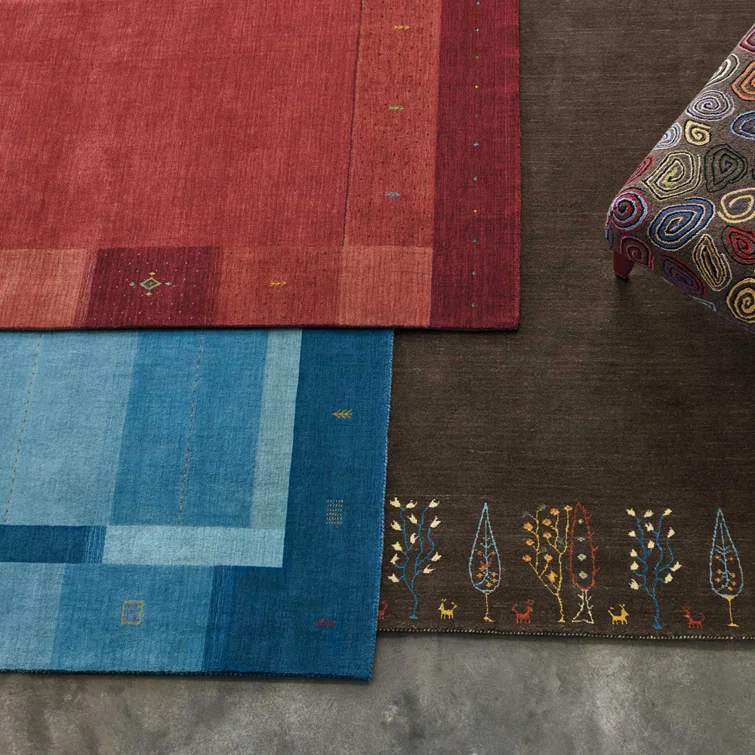 Seville Handmade Flatweave Wool Red/Rust Area Rug
