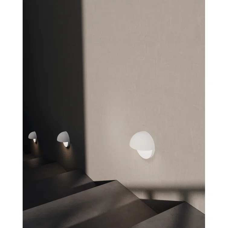 Inside-Out Aluminum LED Flush Mounted Sconce
