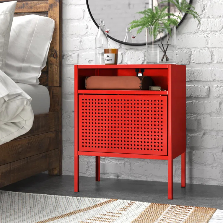Zander 19'' W Metal Nightstand