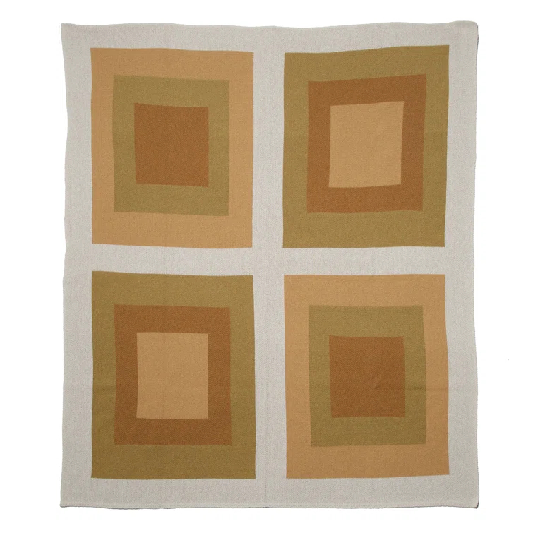 Modern Bauhaus Eco Throw