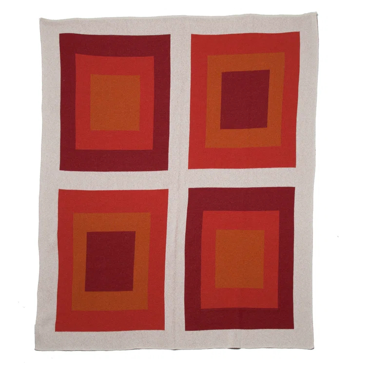Modern Bauhaus Eco Throw