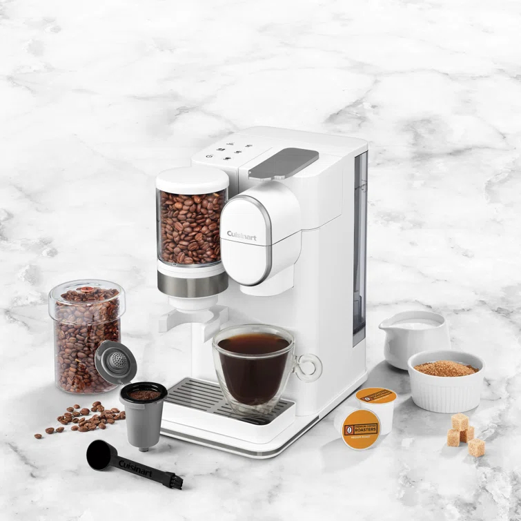 Cuisinart Grind & Brew Single-Serve Coffeemaker, 48-Ounce Removable Reservoir