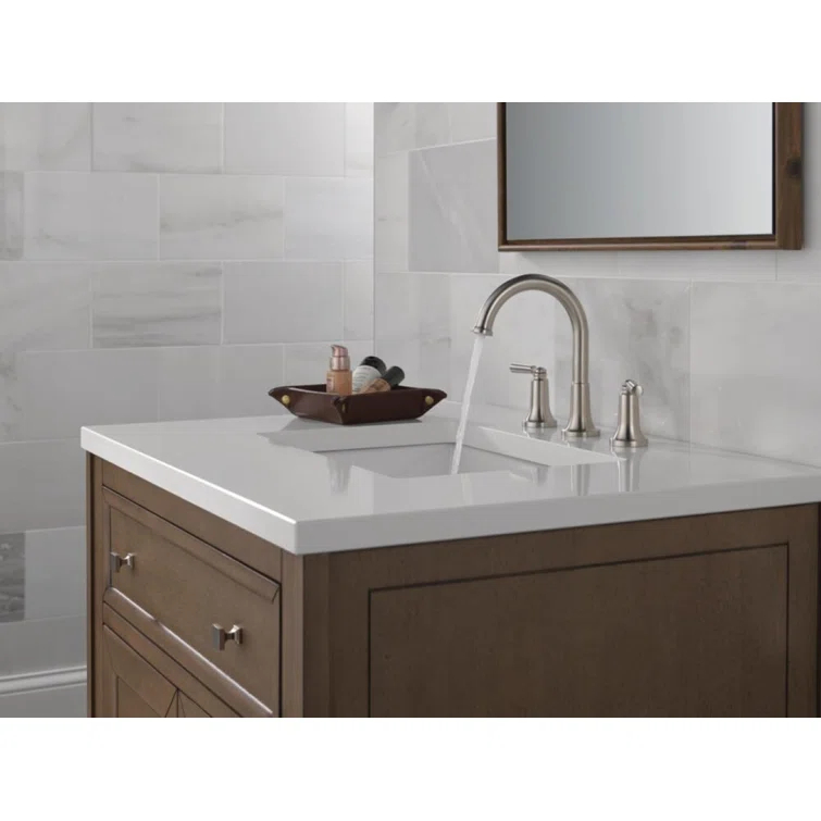 SAYLOR™ Widespread Bathroom Faucet 3 Hole, 2-handle Bathroom Sink Faucet with Drain Assembly