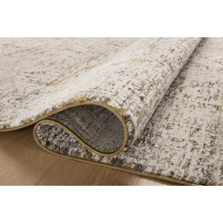 Amber Lewis x Loloi Alie Gold / Beige Area Rug