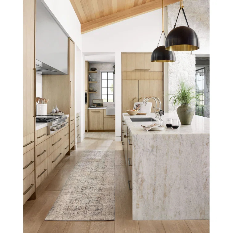 Amber Lewis x Loloi Alie Charcoal / Beige Area Rug