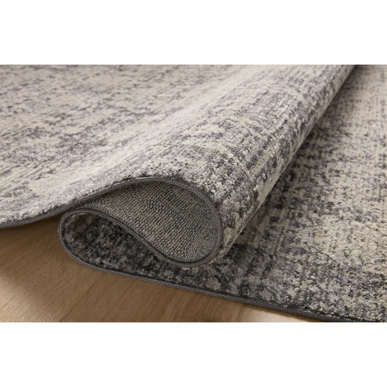 Amber Lewis x Loloi Alie Charcoal / Dove Area Rug