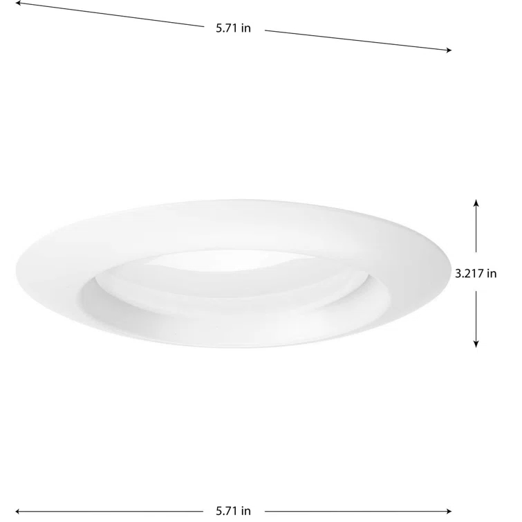 Intrinsic 1-Light Modern Recessed Eyeball LED Downlight
