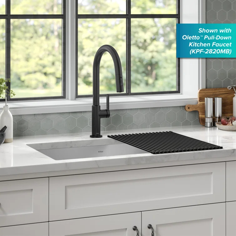 KRAUS Standart PRO™ Undermount 16 Gauge Stainless Steel Kitchen Sink