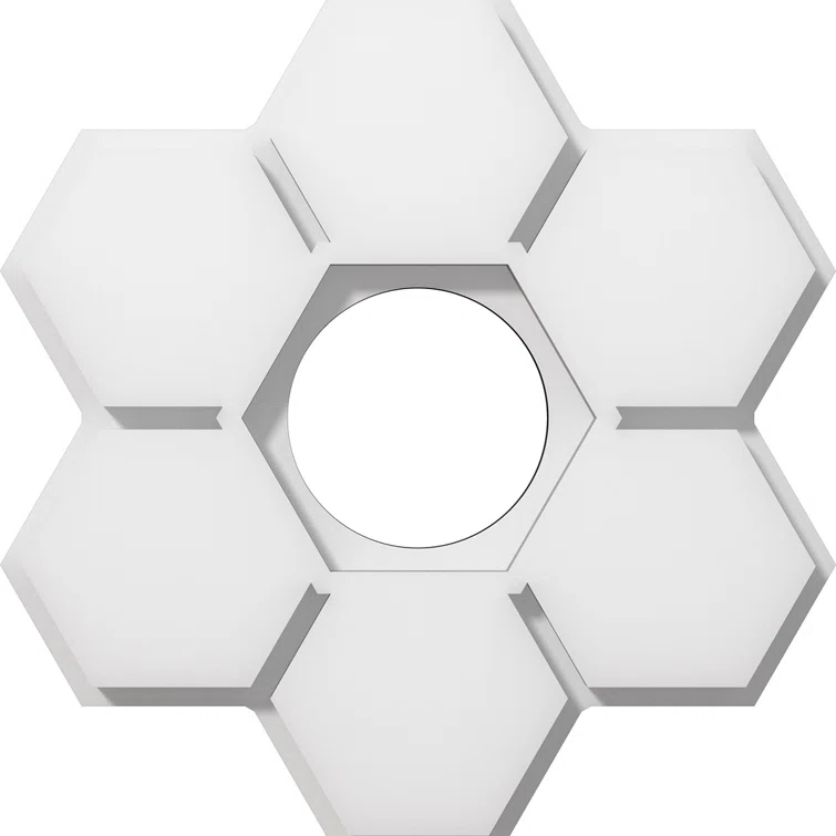 Daisy Architectural Grade Ceiling Medallion