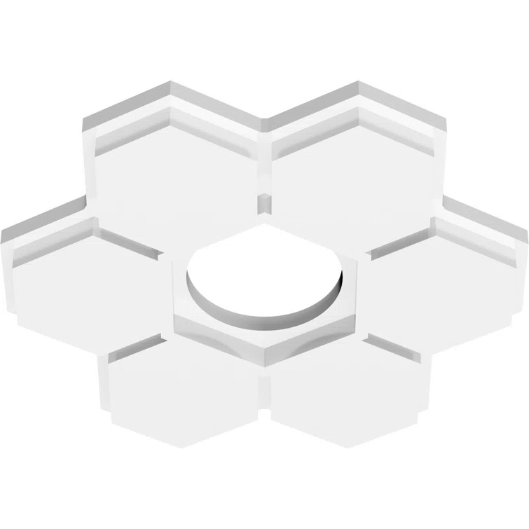 Daisy Architectural Grade Ceiling Medallion