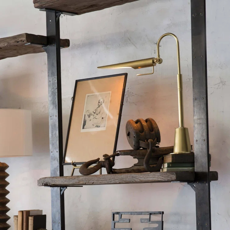 Raven Table Lamp by Regina Andrew - Natural Brass