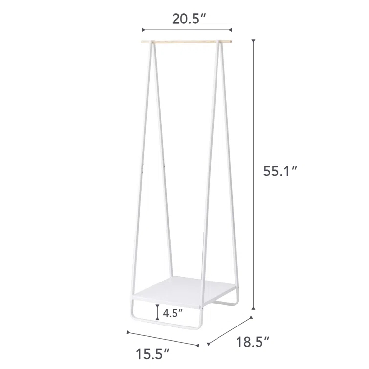 Tower 20.47" W Garment Rack
