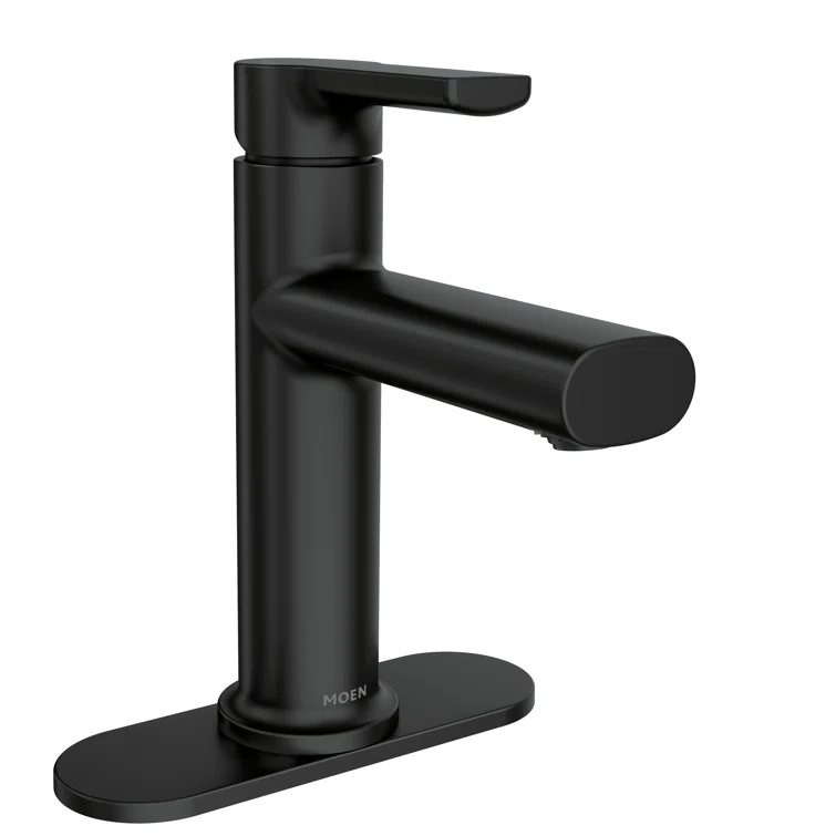 Moen Meena Single Hole Bathroom Faucet with Drain Assembly
