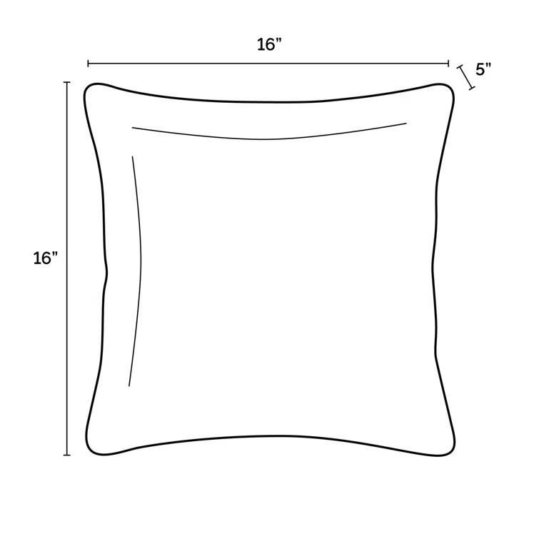 ARDEN Ruby Outdoor Square Pillow Cover & Insert