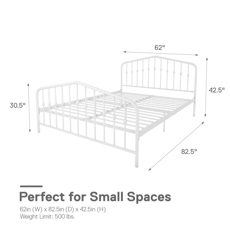 Bushwick Metal Platform Bed
