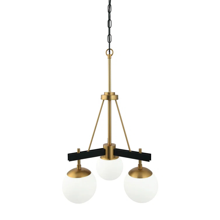 Allie 3 - Light Dimmable Globe Chandelier