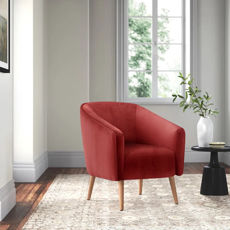 Marzi Upholstered Barrel Chair