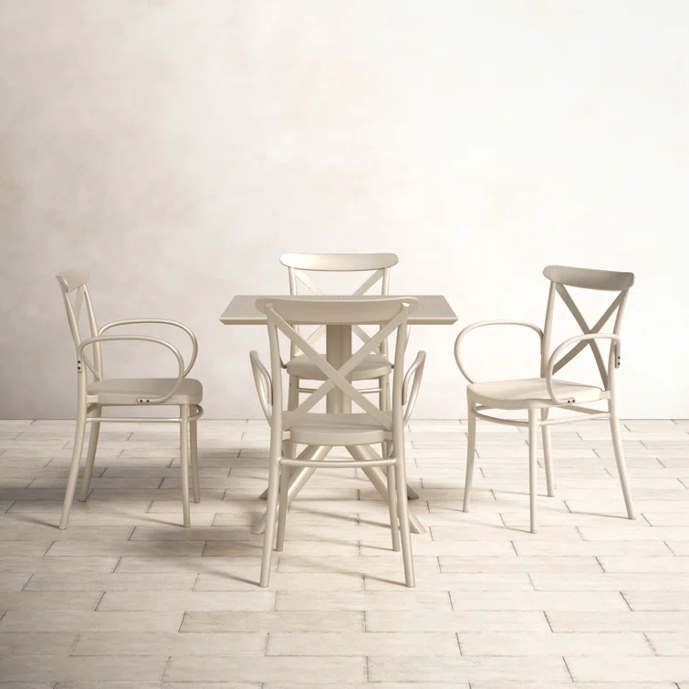 Cordelia Square 4 - Person Outdoor Dining Set