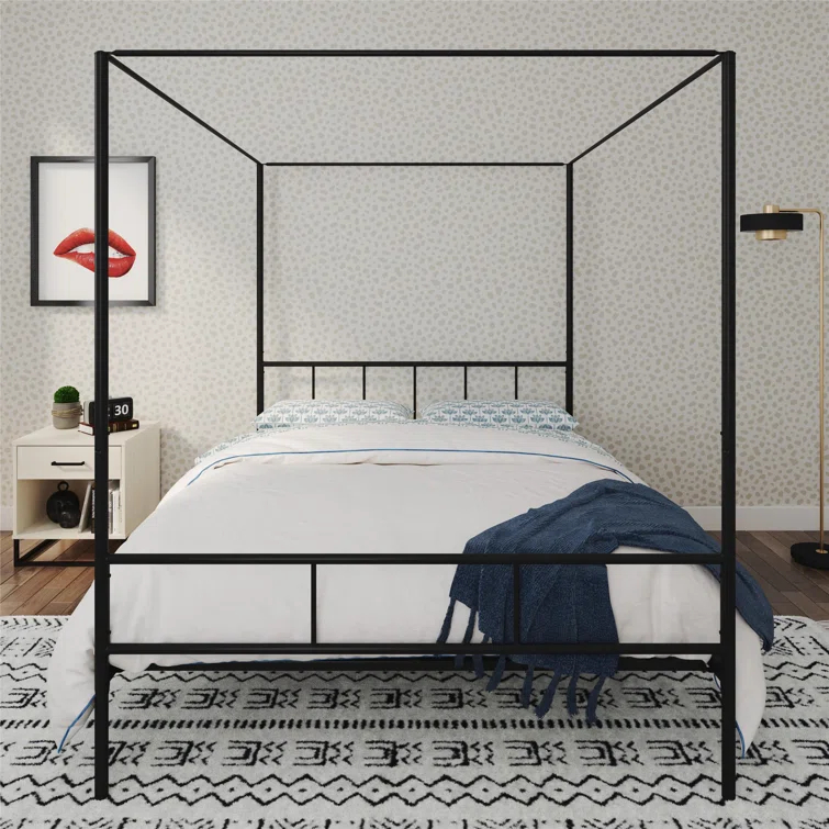 Marion Metal Canopy Bed