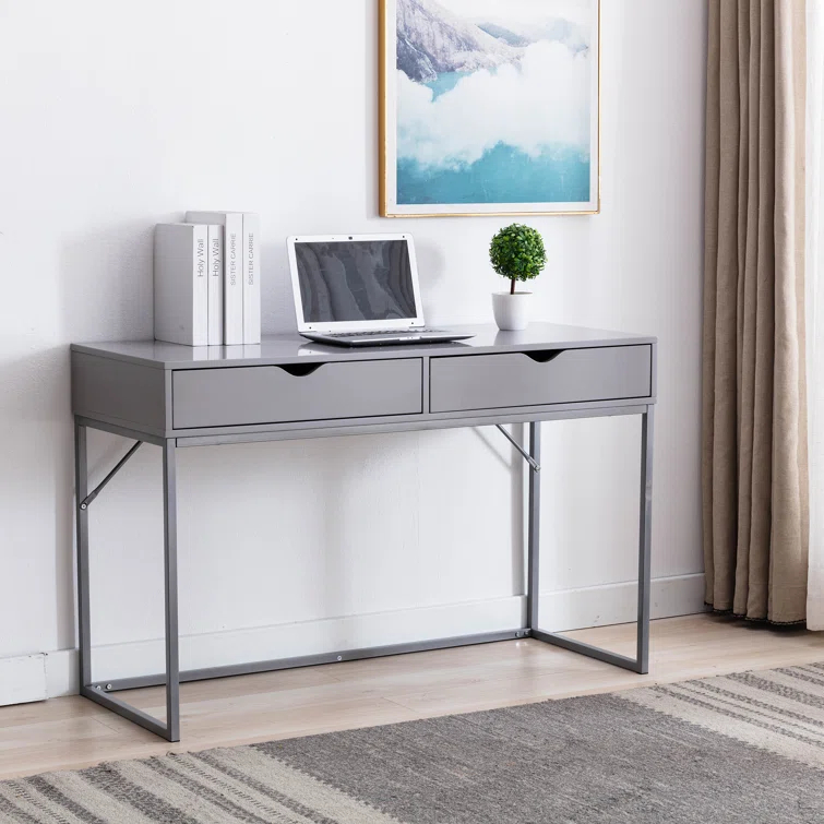 Irwindale Metal Base Writing Desk