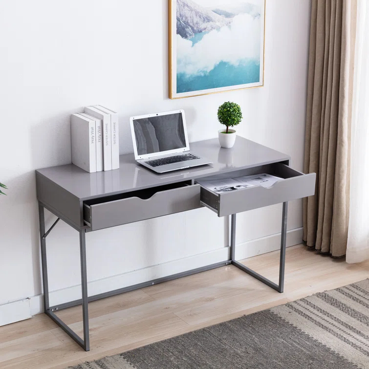 Irwindale Metal Base Writing Desk