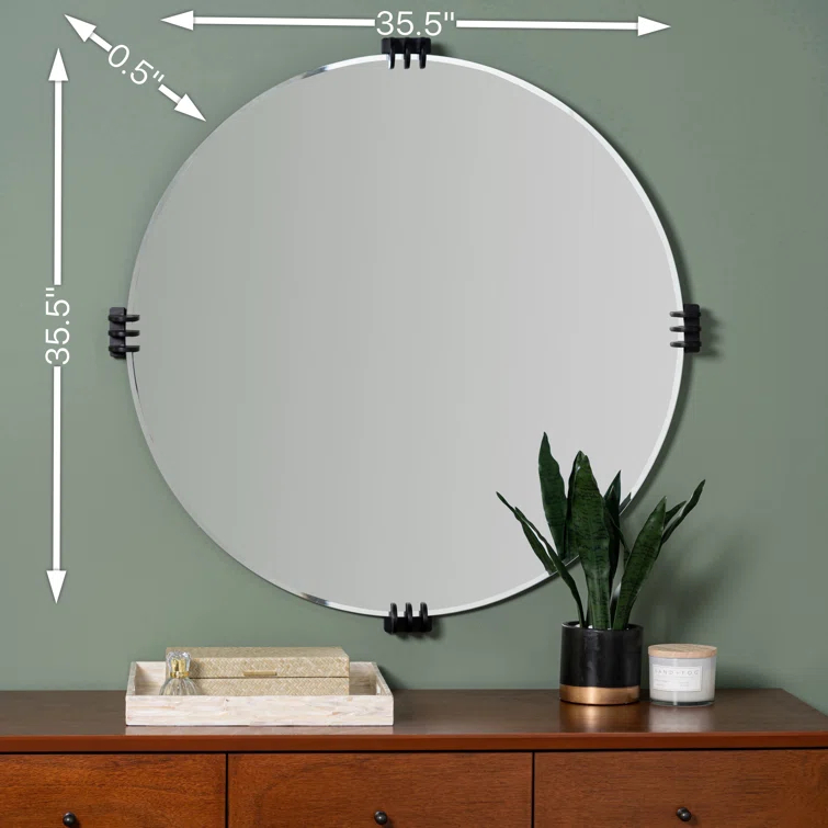 Aubrey Beveled Wall Mirror
