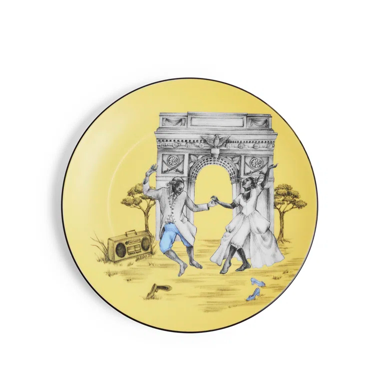 Wedgwood Sheila Bridges Dancing Accent Plate | Perigold