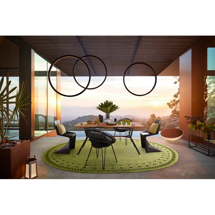 Roy Patio Dining Side Chair with Cushion