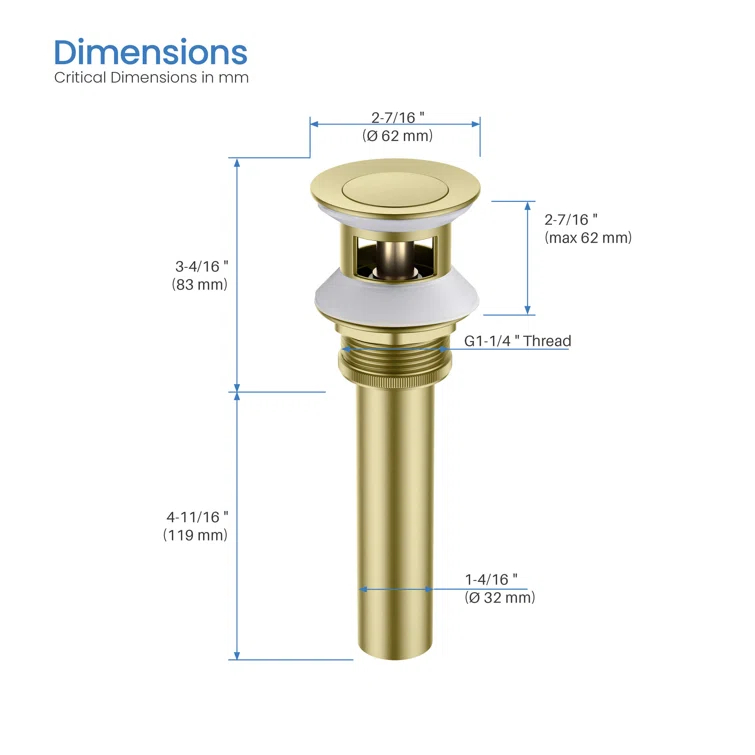 Circular Single-Hole Single-handle Bathroom Faucet