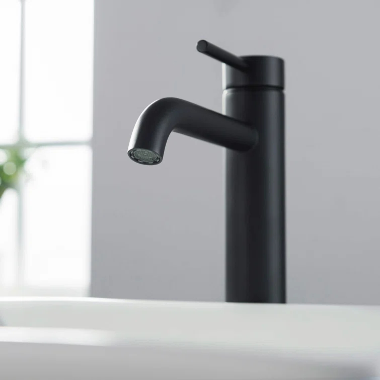 Circular Vessel Sink Faucet Single-handle Bathroom Faucet