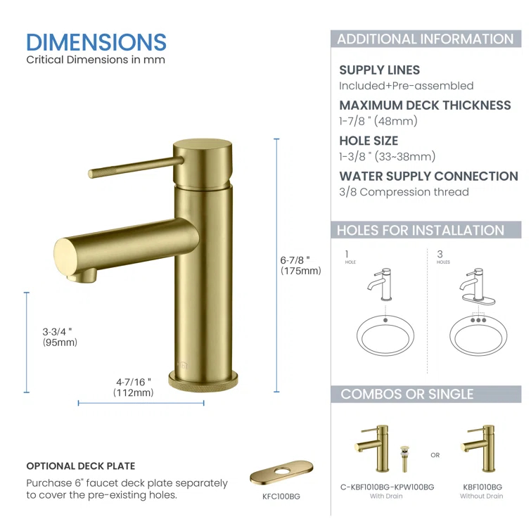 Circular X Single-Hole Single-handle Bathroom Faucet