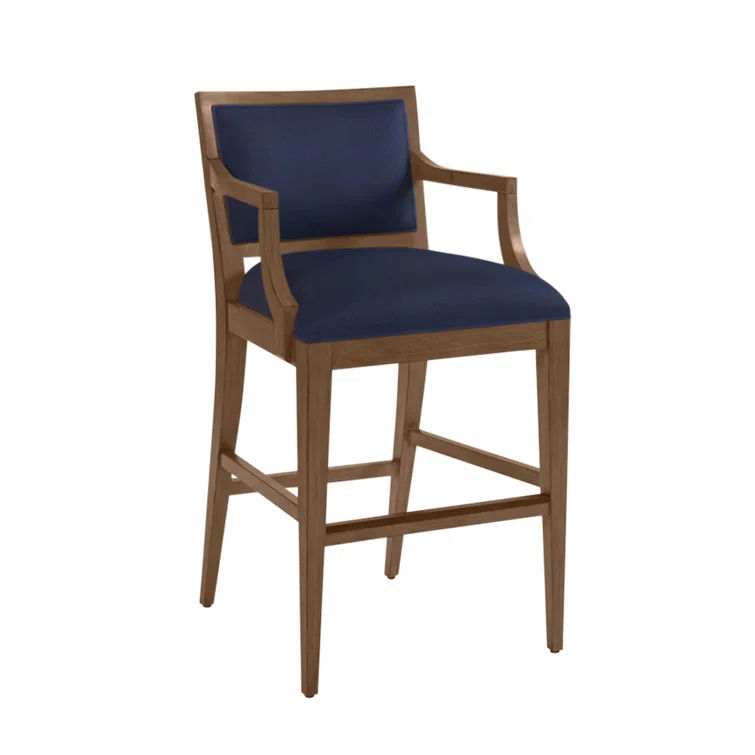 Newport Upholstered Counter Stool with Metal Frame