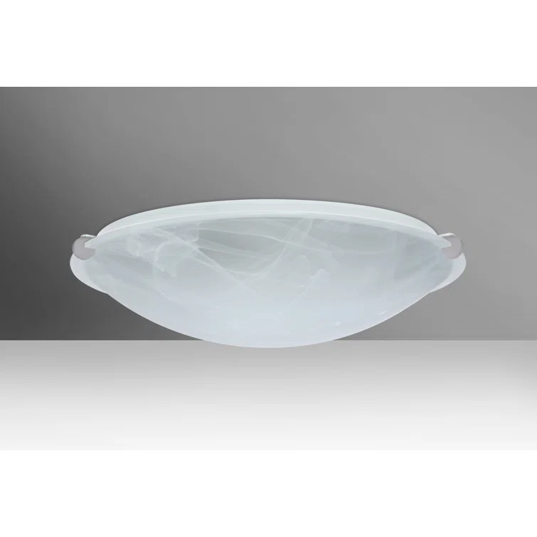 Winston Porter Tajik 2 - Bulb Outdoor Flush Mount