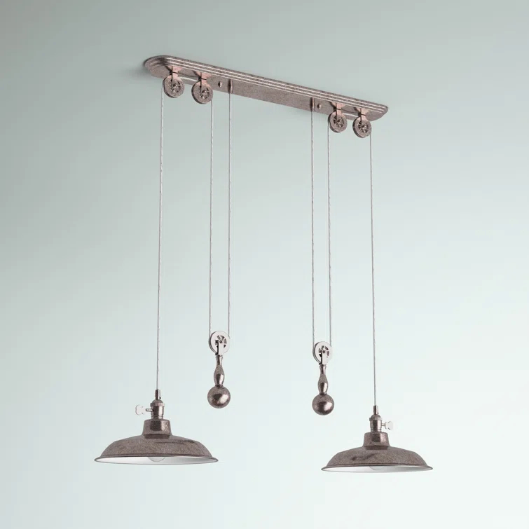 Pulley 2 - Light Kitchen Island Pendant