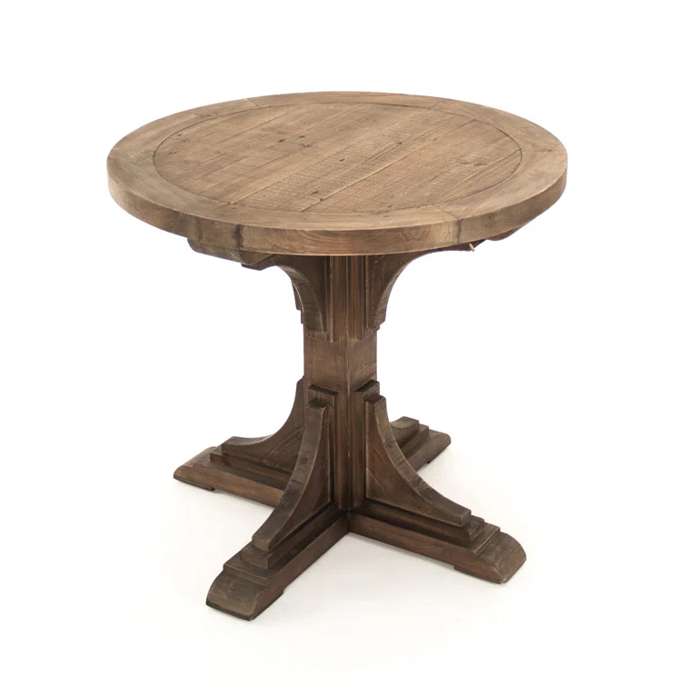 Zentique Leah Solid Wood Top Coffee Table