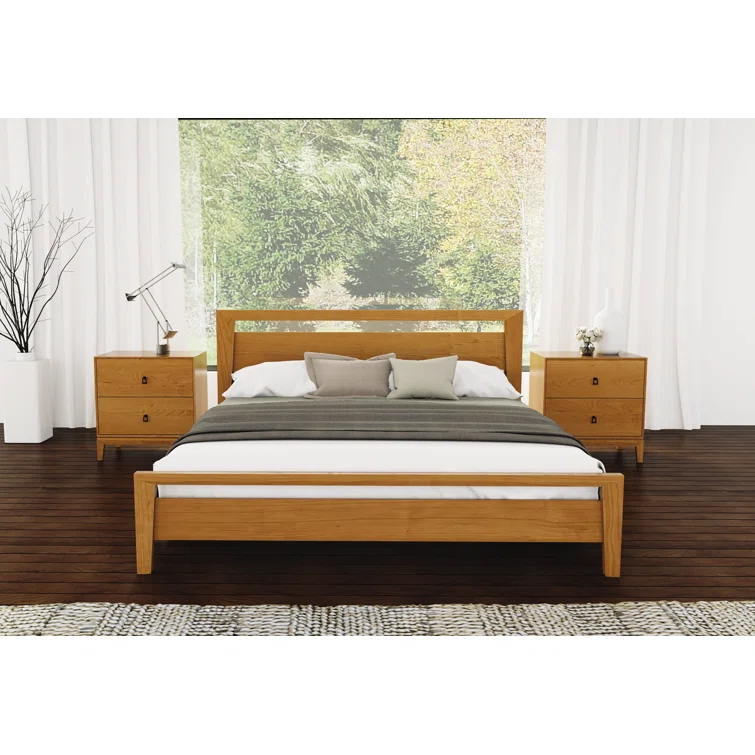 Mansfield Solid Wood Platform Bed