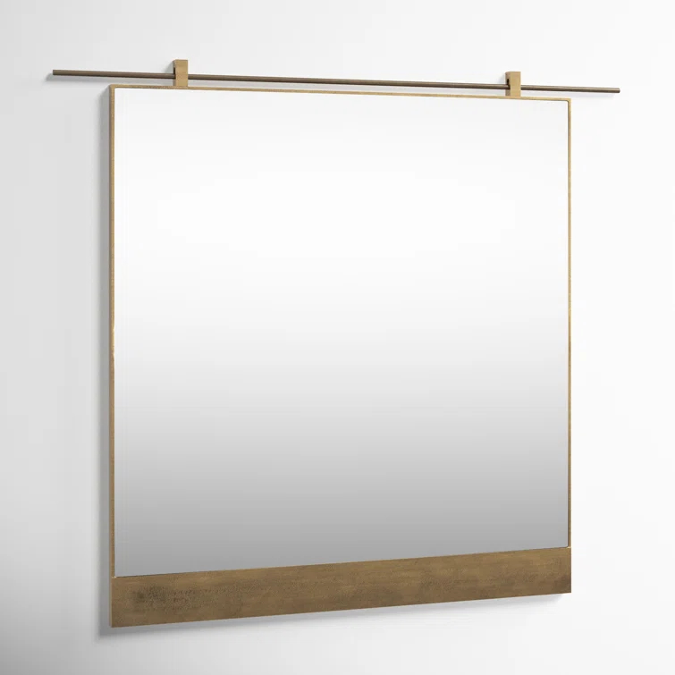 Vitale Mirror - Antique Brass / Small