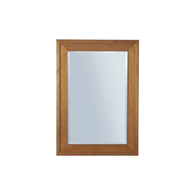Laguna Wood Flat Wall Mirror