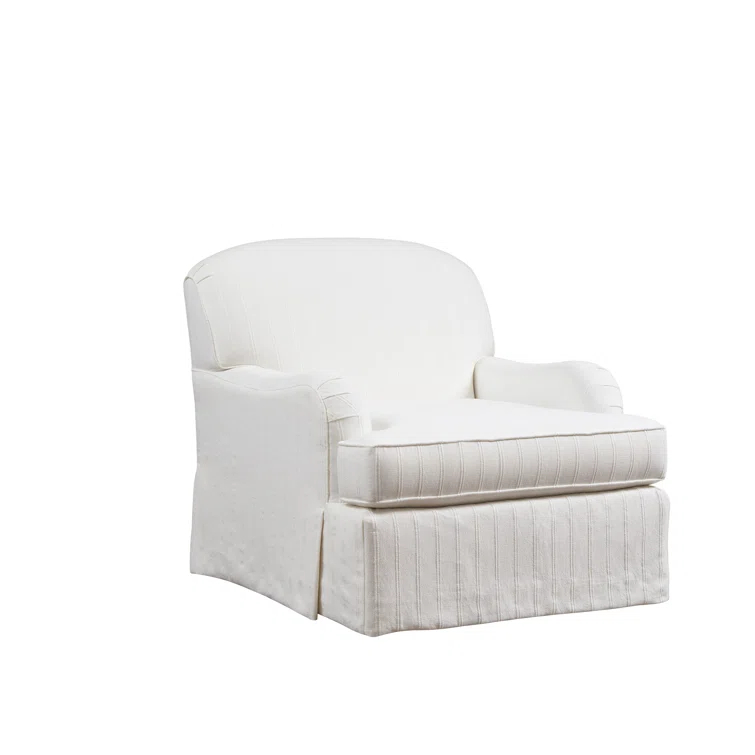 Barclay Butera Barclay Butera Upholstery Slipcovered Swivel Armchair