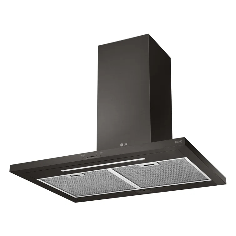 35.4" 600 CFM Ducted Wall Mount Range Hood with Nightlight