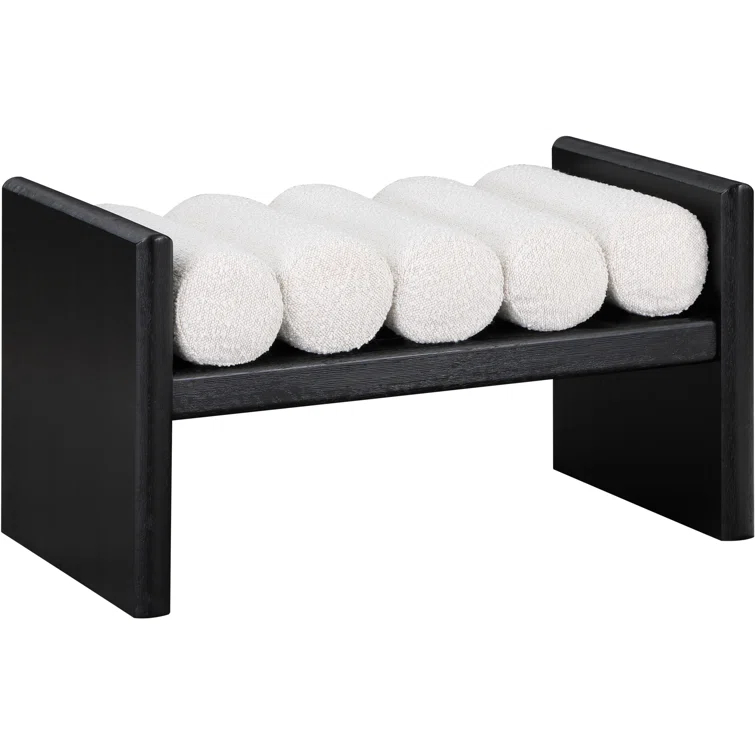 Reeves Boucle Wood Bench