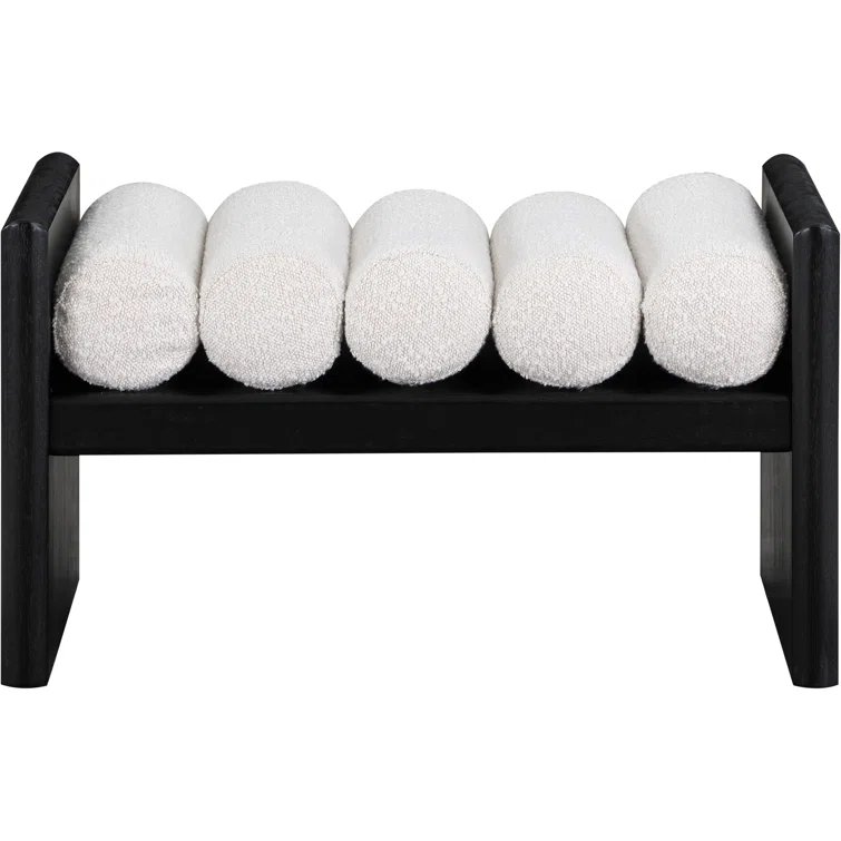 Reeves Boucle Wood Bench
