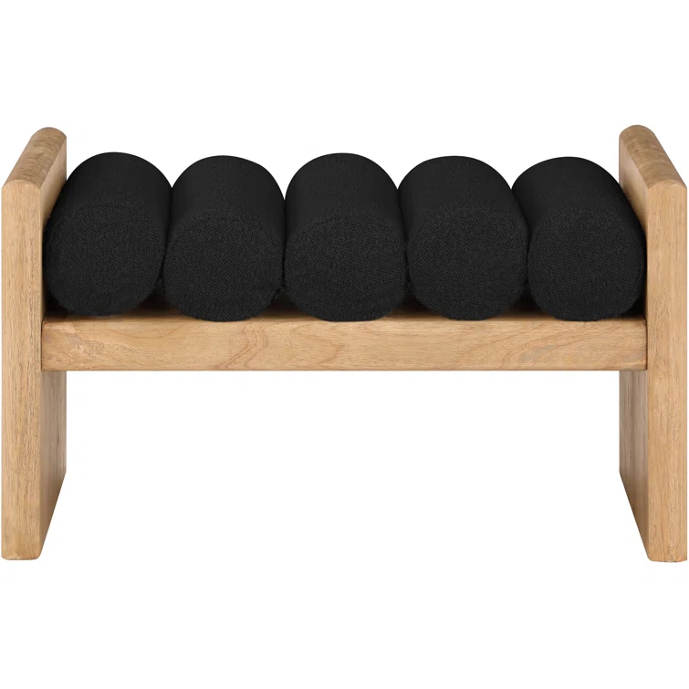 Reeves Boucle Wood Bench