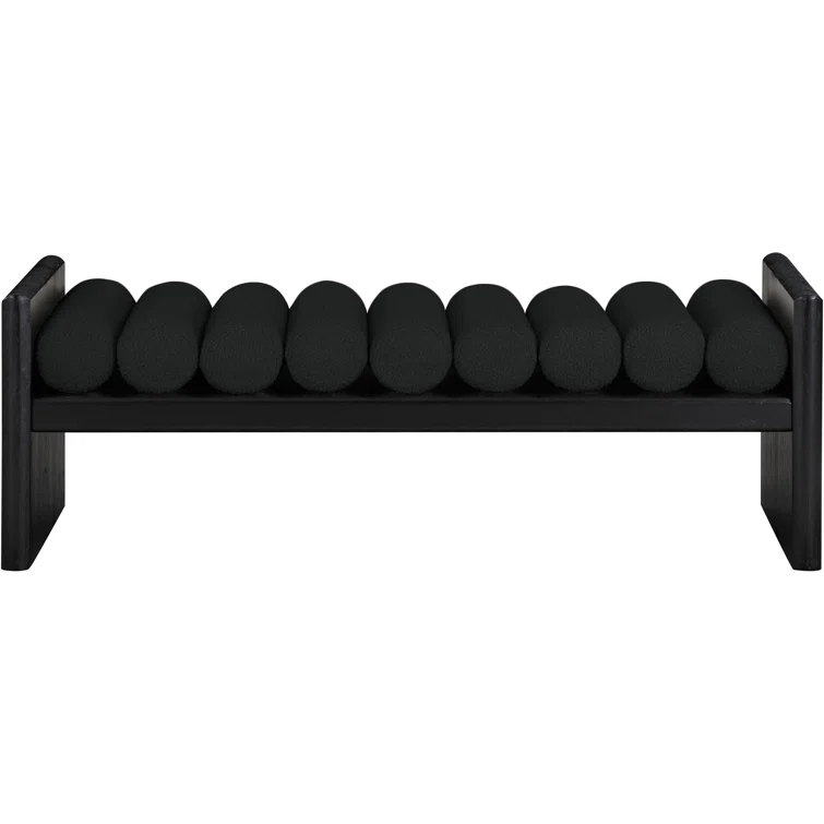 Reeves Boucle Wood Bench