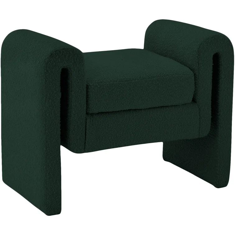 Hobel Boucle Fabric Upholstered Bench