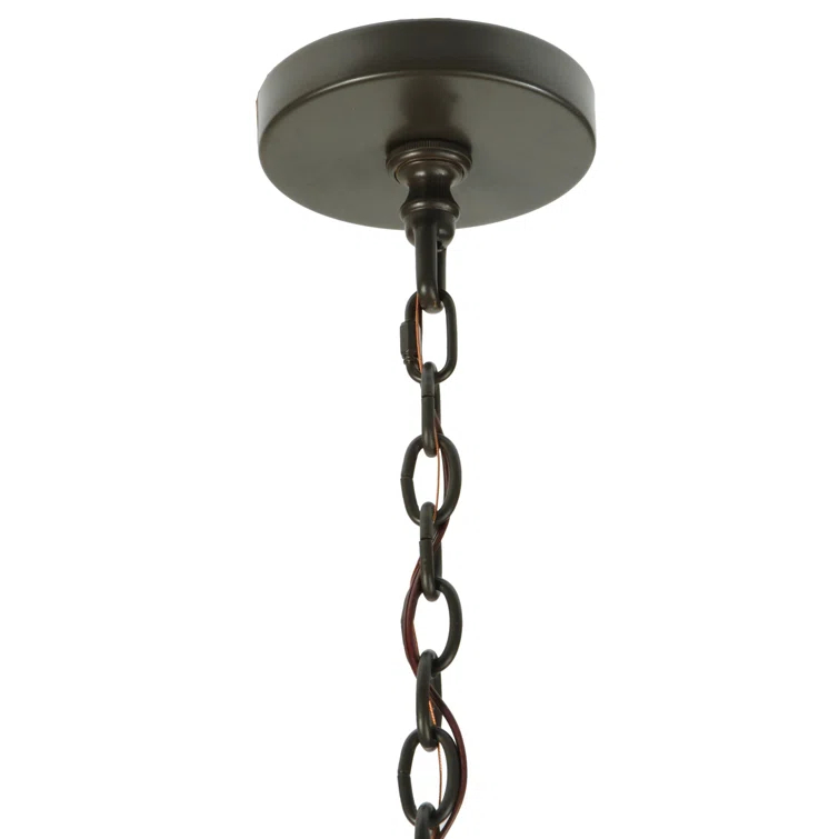 Fernando Bronze 10-Light Candle Chandelier