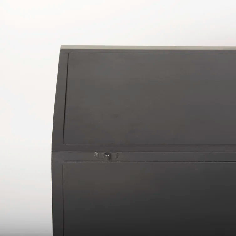 Roxdale 82" Acid Wash Iron Industrial Sideboard