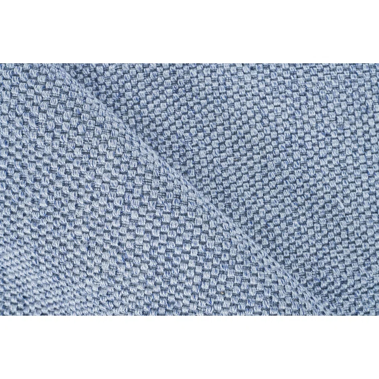 Rectangle Bali Light Blue Handmade Recycled P.E.T. Area Rug